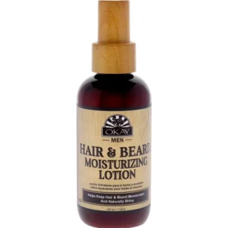 Okay Hair and Beard Moisturizing Lotion by Okay for Men - 4 oz Lotion - Fresh Bloom Skin - Premium Skincare Solutions for Nourished, Hydrated, and Radiant Skin Every Day