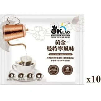 Oklao Drip Coffee Golden Mandheling Flavor 10bags Fixed Size - Fresh Bloom Skin - Premium Skincare Solutions for Nourished, Hydrated, and Radiant Skin Every Day
