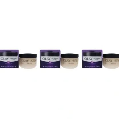 Olay Age Defying Classic Night Cream by Olay for Women - 2 oz Cream - Pack of 3 - Fresh Bloom Skin - Premium Skincare Solutions for Nourished, Hydrated, and Radiant Skin Every Day