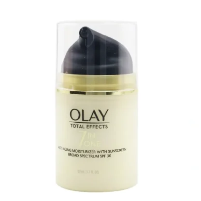 Olay Total Effects 7 in 1 Anti-Aging Moisturizer SPF 30 50ml/1.7oz - Fresh Bloom Skin - Premium Skincare Solutions for Nourished, Hydrated, and Radiant Skin Every Day