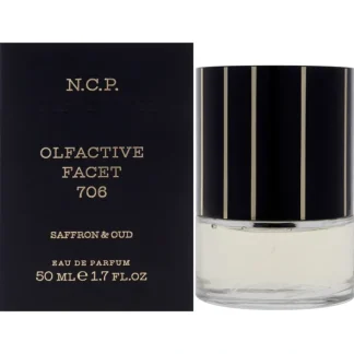 Olfactive Facet - 706 Saffron and Oud by NCP for Unisex - 1.7 oz EDP Spray - Fresh Bloom Skin - Premium Skincare Solutions for Nourished, Hydrated, and Radiant Skin Every Day