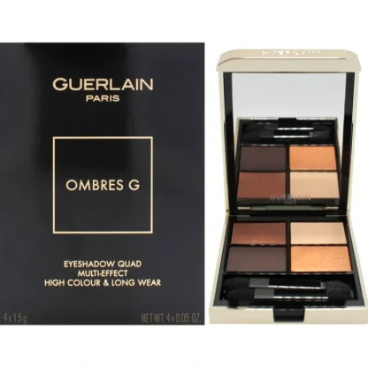 Ombres G Eyeshadow Quad - 940 Royal Jungle by Guerlain for Women - 0.20 oz Eye Shadow - Fresh Bloom Skin - Premium Skincare Solutions for Nourished, Hydrated, and Radiant Skin Every Day