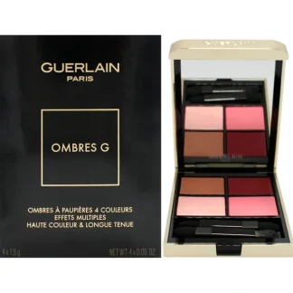 Ombres G Eyeshadow Quad - 530 Majestic Rose by Guerlain for Women - 0.20 oz Eye Shadow - Fresh Bloom Skin - Premium Skincare Solutions for Nourished, Hydrated, and Radiant Skin Every Day