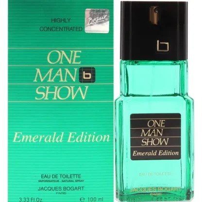 One Man Show by Jacques Bogart for Men - 3.33 oz EDT Spray (Emerald Edition) - Fresh Bloom Skin - Premium Skincare Solutions for Nourished, Hydrated, and Radiant Skin Every Day