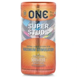 One Super Studs Condom 12pcs 12pcs/box - Fresh Bloom Skin - Premium Skincare Solutions for Nourished, Hydrated, and Radiant Skin Every Day