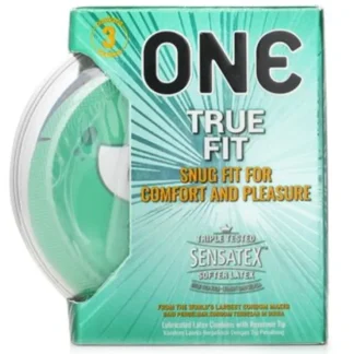 One True Fit Condom 3pcs 3pcs/box - Fresh Bloom Skin - Premium Skincare Solutions for Nourished, Hydrated, and Radiant Skin Every Day