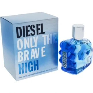 Only The Brave High by Diesel for Men - 2.5 oz EDT Spray - Fresh Bloom Skin - Premium Skincare Solutions for Nourished, Hydrated, and Radiant Skin Every Day