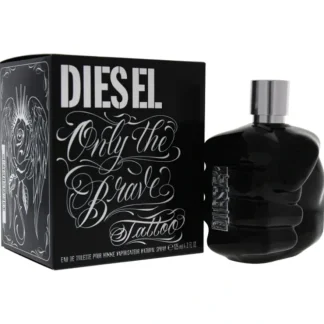Only The Brave Tattoo by Diesel for Men - 4.2 oz EDT Spray - Fresh Bloom Skin - Premium Skincare Solutions for Nourished, Hydrated, and Radiant Skin Every Day