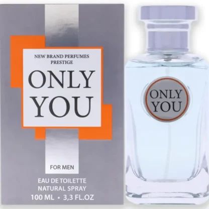Only You by New Brand for Men - 3.3 oz EDT Spray - Fresh Bloom Skin - Premium Skincare Solutions for Nourished, Hydrated, and Radiant Skin Every Day