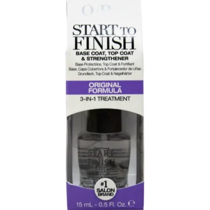 OPI Start to Finish Base & Top Coat Strengthener - # NT T70 by OPI for Women - 0.5 oz Nail Strengthener - Fresh Bloom Skin - Premium Skincare Solutions for Nourished, Hydrated, and Radiant Skin Every Day