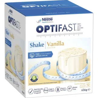 Optifast VLCD Shake Vanilla Flavour 12 x 53g Sachets - Fresh Bloom Skin - Premium Skincare Solutions for Nourished, Hydrated, and Radiant Skin Every Day