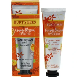 Orange Blossom and Pistachio Hand Cream by Burts Bees for Unisex - 1 oz Hand Cream - Fresh Bloom Skin - Premium Skincare Solutions for Nourished, Hydrated, and Radiant Skin Every Day