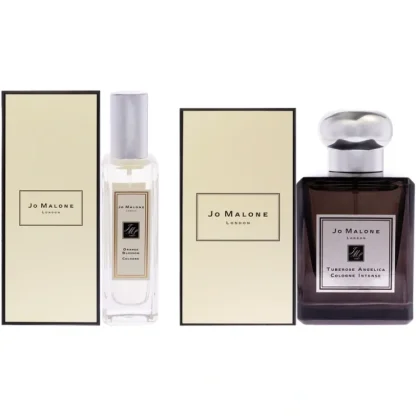 Orange Blossom and Tuberose Angelica Intense Kit by Jo Malone for Unisex - 2 Pc Kit 1oz Cologne Spray, 1.7oz Cologne Spray - Fresh Bloom Skin - Premium Skincare Solutions for Nourished, Hydrated, and Radiant Skin Every Day