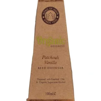 Organic Goodness Reed Diffuser Patchouli Vanilla 100ml - Fresh Bloom Skin - Premium Skincare Solutions for Nourished, Hydrated, and Radiant Skin Every Day
