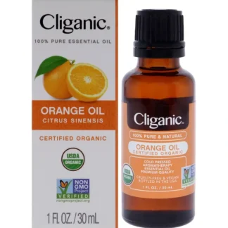 Organic Orange by Cliganic for Unisex - 1 oz Oil - Fresh Bloom Skin - Premium Skincare Solutions for Nourished, Hydrated, and Radiant Skin Every Day