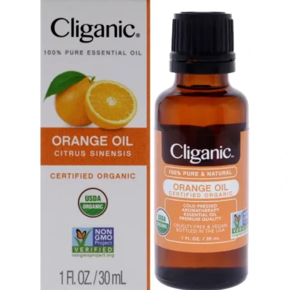 Organic Orange by Cliganic for Unisex - 1 oz Oil - Fresh Bloom Skin - Premium Skincare Solutions for Nourished, Hydrated, and Radiant Skin Every Day