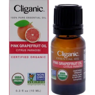 Organic Pink Grapefruit by Cliganic for Unisex - 0.33 oz Oil - Fresh Bloom Skin - Premium Skincare Solutions for Nourished, Hydrated, and Radiant Skin Every Day