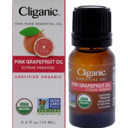 Organic Pink Grapefruit by Cliganic for Unisex - 0.33 oz Oil - Fresh Bloom Skin - Premium Skincare Solutions for Nourished, Hydrated, and Radiant Skin Every Day