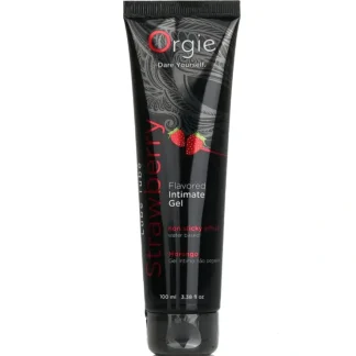 ORGIE Lube Tube Strawberry Lubricant 100ml/3.38oz - Fresh Bloom Skin - Premium Skincare Solutions for Nourished, Hydrated, and Radiant Skin Every Day