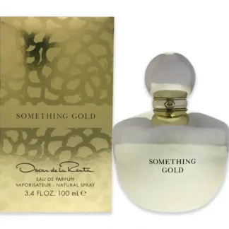 Oscar De La Renta Something Gold by Oscar De La Renta for Women - 3.4 oz EDP Spray - Fresh Bloom Skin - Premium Skincare Solutions for Nourished, Hydrated, and Radiant Skin Every Day