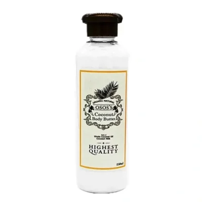OSOS'S OSOS'S - Natural Virgin Coconut Oil Body Butter 250.0g/ml (4897071960151) Fixed Size - Fresh Bloom Skin - Premium Skincare Solutions for Nourished, Hydrated, and Radiant Skin Every Day