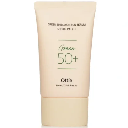Ottie Green Shield On Sun Serum SPF50+ PA++++ 60ml/2.02oz - Fresh Bloom Skin - Premium Skincare Solutions for Nourished, Hydrated, and Radiant Skin Every Day