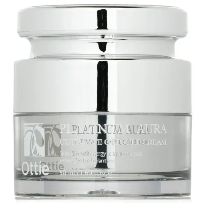 Ottie Platinum Aura Ultimate Capsule Cream 50ml/1.69oz - Fresh Bloom Skin - Premium Skincare Solutions for Nourished, Hydrated, and Radiant Skin Every Day
