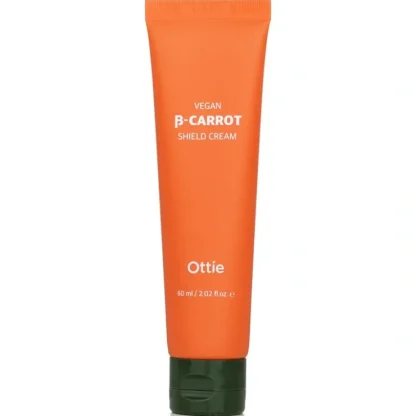 Ottie Vegan Beta Carrot Shield Cream 60ml/2.02oz - Fresh Bloom Skin - Premium Skincare Solutions for Nourished, Hydrated, and Radiant Skin Every Day