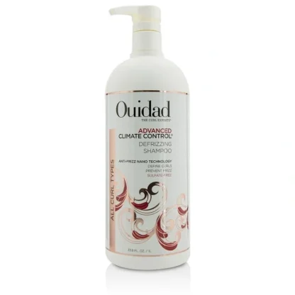 Ouidad Advanced Climate Control Defrizzing Shampoo (All Curl Types) 1000ml/33.8oz - Fresh Bloom Skin - Premium Skincare Solutions for Nourished, Hydrated, and Radiant Skin Every Day