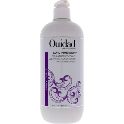 Ouidad Curl Immersion Low-Lather Coconut Cleansing Conditioner by Ouidad for Unisex - 16 oz Conditioner - Fresh Bloom Skin - Premium Skincare Solutions for Nourished, Hydrated, and Radiant Skin Every Day