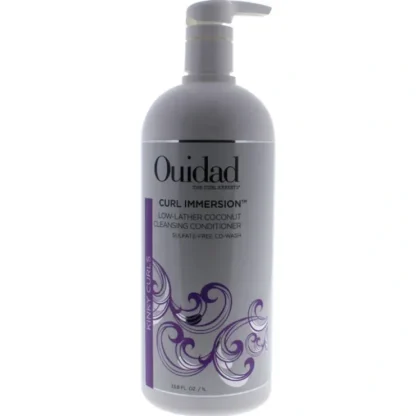 Ouidad Curl Immersion Low-Lather Coconut Cleansing Conditioner by Ouidad for Unisex - 33.8 oz Conditioner - Fresh Bloom Skin - Premium Skincare Solutions for Nourished, Hydrated, and Radiant Skin Every Day