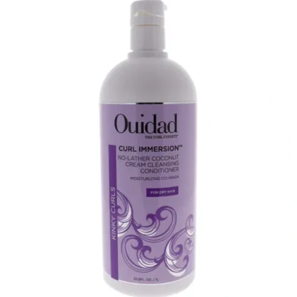 Ouidad Curl Immersion No-Lather Coconut Cream Cleansing Conditioner by Ouidad for Unisex - 33.8 oz Conditioner - Fresh Bloom Skin - Premium Skincare Solutions for Nourished, Hydrated, and Radiant Skin Every Day
