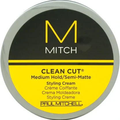 Paul Mitchell Mitch Clean Cut Medium Hold/Semi-Matte Styling Cream by Paul Mitchell for Men - 3 oz Cream - Fresh Bloom Skin - Premium Skincare Solutions for Nourished, Hydrated, and Radiant Skin Every Day