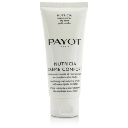 Payot Nutricia Creme Confort Nourishing & Restructuring Cream - For Dry Skin - Salon Size 100ml/3.3oz - Fresh Bloom Skin - Premium Skincare Solutions for Nourished, Hydrated, and Radiant Skin Every Day