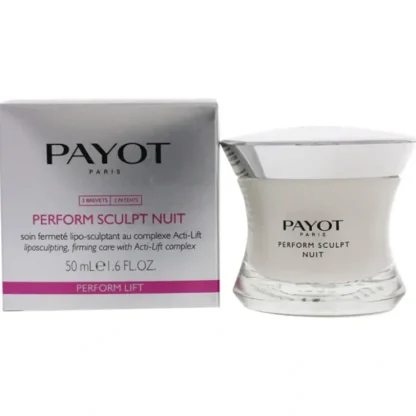 Payot Perform Sculpt Nuit by Payot for Women - 1.6 oz Cream - Fresh Bloom Skin - Premium Skincare Solutions for Nourished, Hydrated, and Radiant Skin Every Day