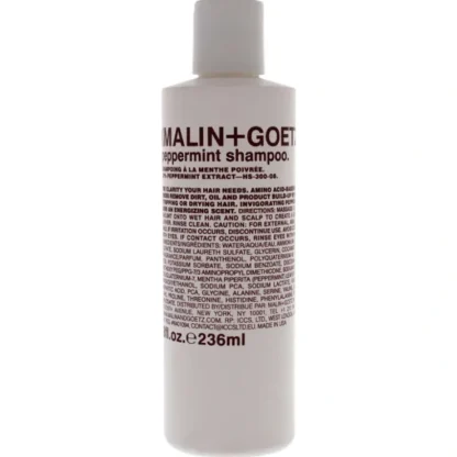 Pepermint Shampoo by Malin + Goetz for Unisex - 8 oz Shampoo - Fresh Bloom Skin - Premium Skincare Solutions for Nourished, Hydrated, and Radiant Skin Every Day