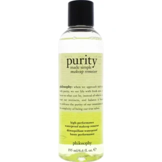 Philosophy Purity Made Simple Makeup Remover High-Performance Waterproof by Philosophy for Women - 6.7 oz Makeup Remover - Fresh Bloom Skin - Premium Skincare Solutions for Nourished, Hydrated, and Radiant Skin Every Day