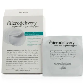 Philosophy The Microdelivery Triple-Acid Brightening Peel Pads (Box Slightly Damaged) 12pads - Fresh Bloom Skin - Premium Skincare Solutions for Nourished, Hydrated, and Radiant Skin Every Day