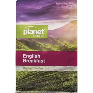 Planet Organic Organic Tea English Breakfast Loose Leaf 125g - Fresh Bloom Skin - Premium Skincare Solutions for Nourished, Hydrated, and Radiant Skin Every Day