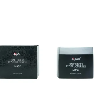 + Plus Hair Fibers Restructuring Mask 400ml Fixed Size - Fresh Bloom Skin - Premium Skincare Solutions for Nourished, Hydrated, and Radiant Skin Every Day