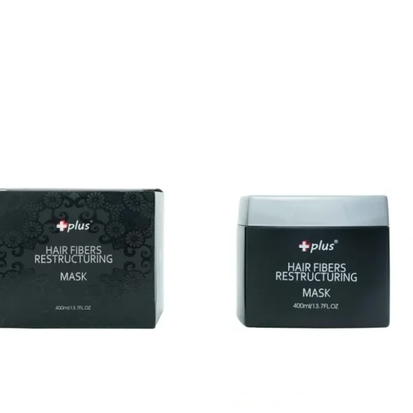 + Plus Hair Fibers Restructuring Mask 400ml Fixed Size - Fresh Bloom Skin - Premium Skincare Solutions for Nourished, Hydrated, and Radiant Skin Every Day