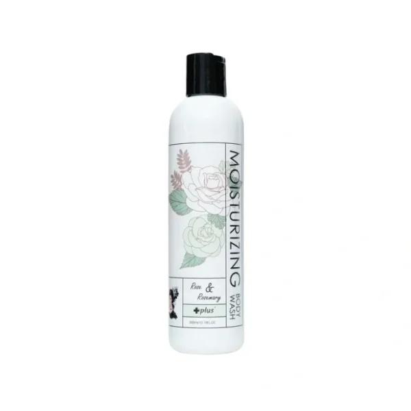 + Plus Moisturizing Body Wash ?Rose & Rosemary?300ml Fixed Size - Fresh Bloom Skin - Premium Skincare Solutions for Nourished, Hydrated, and Radiant Skin Every Day