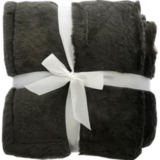 Plush Bamboo Throw Blanket - Onyx by Cariloha for Unisex - 1 Pc Blanket - Fresh Bloom Skin - Premium Skincare Solutions for Nourished, Hydrated, and Radiant Skin Every Day