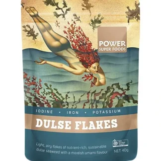 Power Super Foods Dulse Flakes Certified Organic 40g - Fresh Bloom Skin - Premium Skincare Solutions for Nourished, Hydrated, and Radiant Skin Every Day