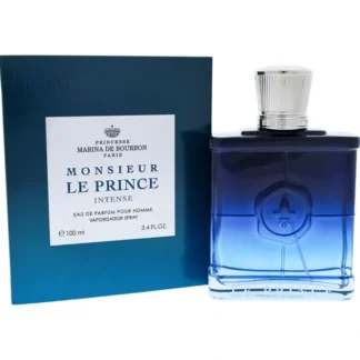 Princesse Marina De Bourbon Monsieur Le Prince Intense by Princesse Marina De Bourbon for Men - 3.4 oz EDP Spray - Fresh Bloom Skin - Premium Skincare Solutions for Nourished, Hydrated, and Radiant Skin Every Day