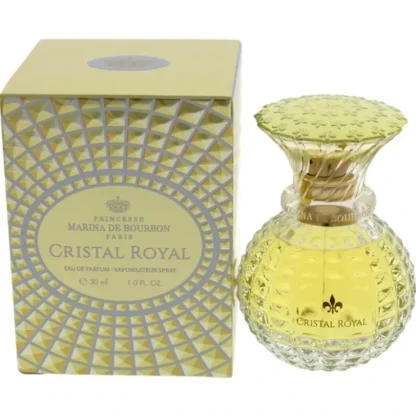 Princesse Marina de Bourbon Cristal Royal by Princesse Marina de Bourbon for Women - 1 oz EDP Spray - Fresh Bloom Skin - Premium Skincare Solutions for Nourished, Hydrated, and Radiant Skin Every Day