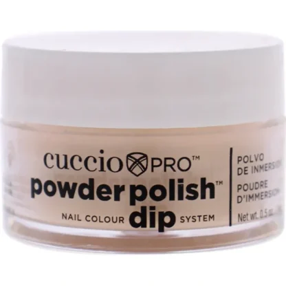 Pro Powder Polish Nail Colour Dip System - Flattering Peach by Cuccio Pro for Women - 0.5 oz Nail Powder - Fresh Bloom Skin - Premium Skincare Solutions for Nourished, Hydrated, and Radiant Skin Every Day