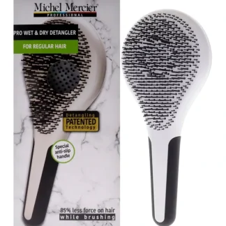Pro Wet and Dry Detangler - Regular Hair by Michel Mercier for Unisex - 1 Pc Hair Brush - Fresh Bloom Skin - Premium Skincare Solutions for Nourished, Hydrated, and Radiant Skin Every Day