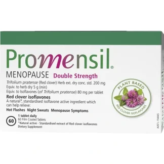 Promensil Menopause Double Strength 60 Tablets - Fresh Bloom Skin - Premium Skincare Solutions for Nourished, Hydrated, and Radiant Skin Every Day