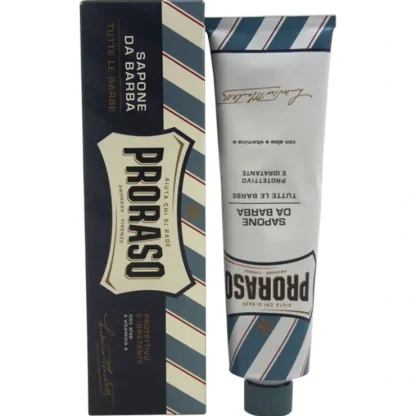 Proraso Protective And Moisturizing Shaving Cream With Aloe & Vitamin E by Proraso for Men - 5.07 oz Shaving Cream - Fresh Bloom Skin - Premium Skincare Solutions for Nourished, Hydrated, and Radiant Skin Every Day